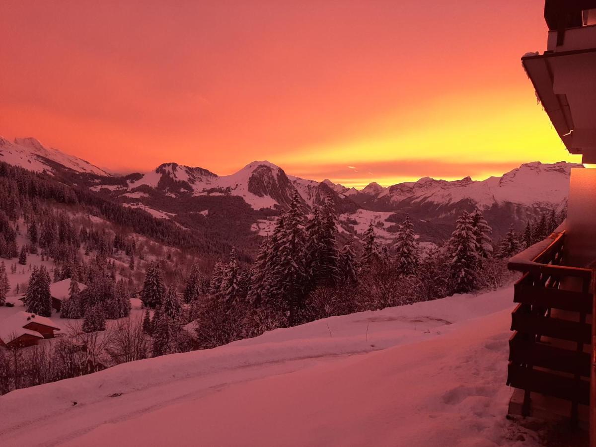 La Belle Etoile Lägenhet Manigod Exteriör bild