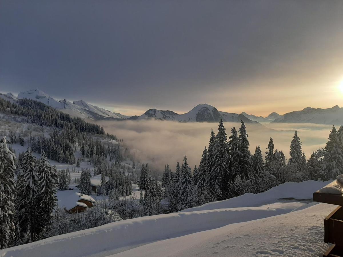 La Belle Etoile Lägenhet Manigod Exteriör bild